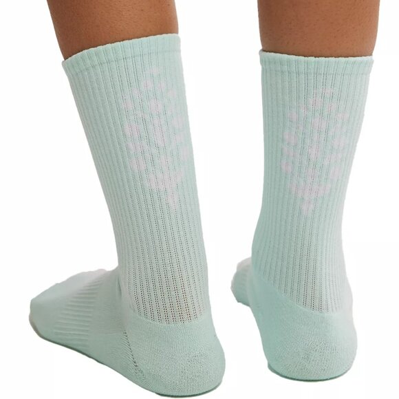 NWT FP Movement Last Lap Green Tube Socks - Picture 2 of 3